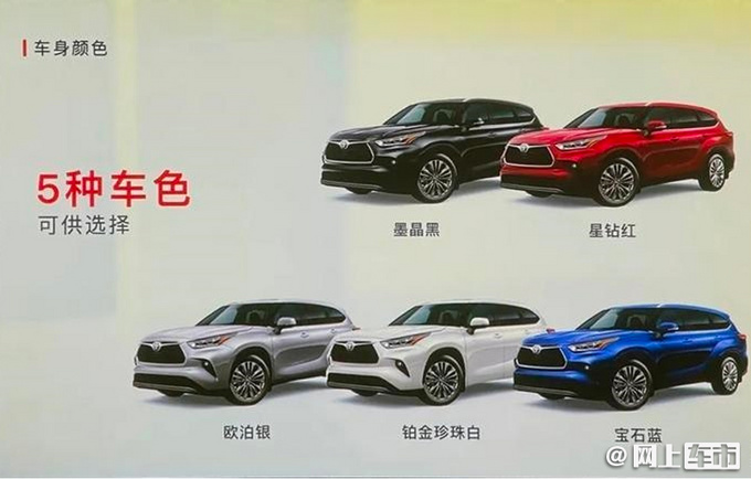 丰田汉兰达将新老同售 8月起主卖混动版-加价预订-图5