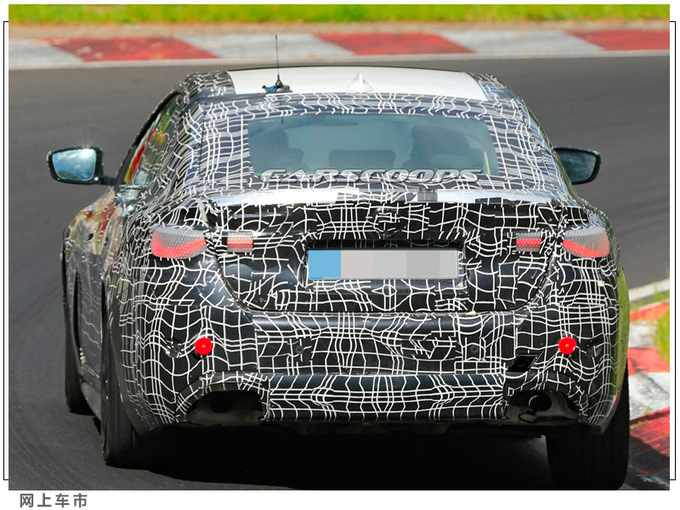 宝马全新4系四门版曝光6月亮相/首搭轻混系统-图5