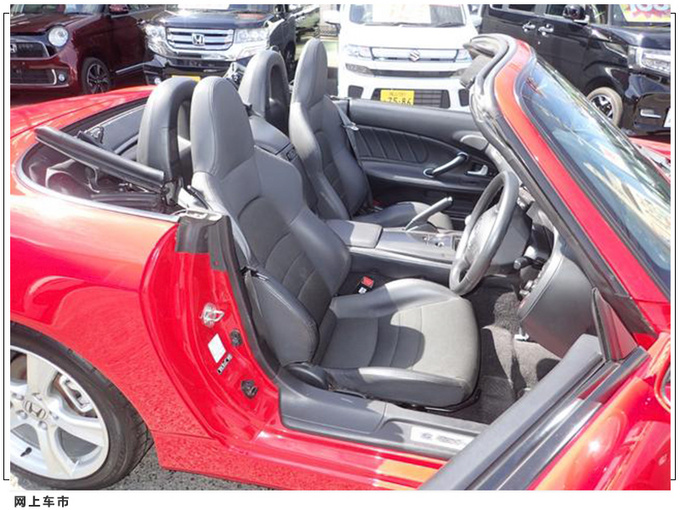 本田双门跑车S2000实拍搭2.0L引擎/配数字仪表盘-图6