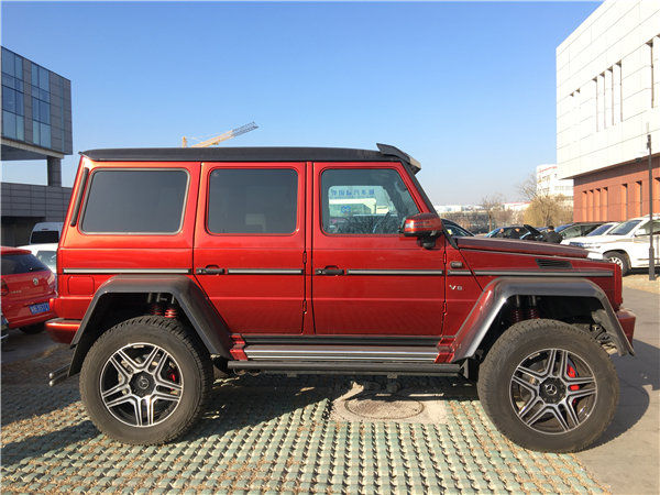 18款奔馳G500價(jià)格 4X4復(fù)古越野鐵骨錚錚-圖3