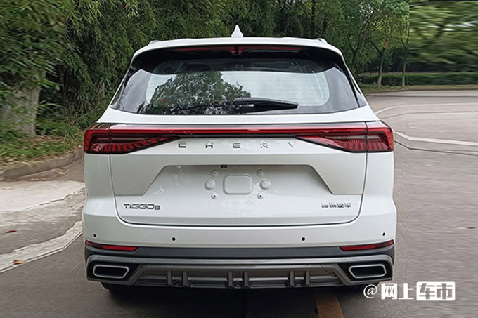 奇瑞新瑞虎8實拍曝光車身再加長前臉更霸氣-圖3