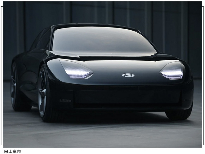 现代新车渲染图曝光异形大灯/隐藏式门把手-图2