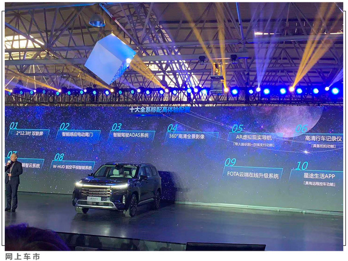 星途旗舰大SUV定名揽月 2.0T车型预售19-23万-图4