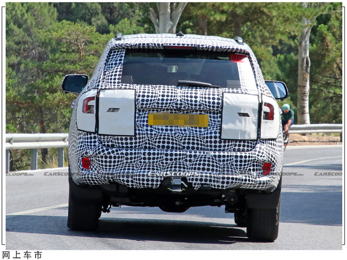 福特全新硬派SUV现身搭3.0T/配猛禽同款前脸-图6