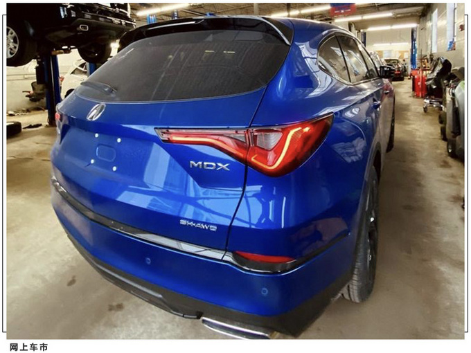 讴歌全新MDX实拍曝光搭3.5L V6/配矩阵式大灯-图3