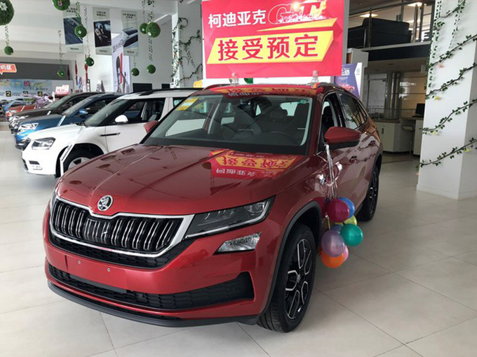 2022款2021款停售年款停售年款2019款团购柯迪亚克gt到店实拍 全系搭