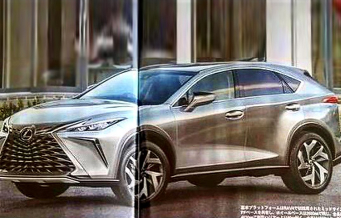 雷克萨斯新一代NX图片曝光 2.0L混动动力超2.0T-图1