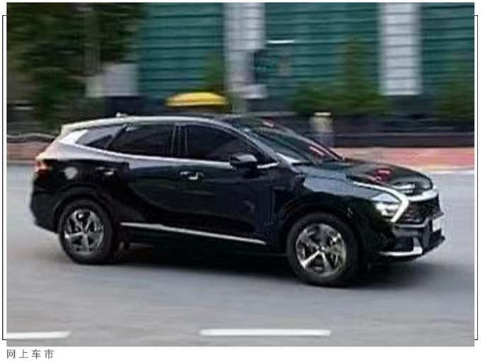 起亚全新SUV实车街拍搭1.6T引擎/比汉兰达耐看-图5