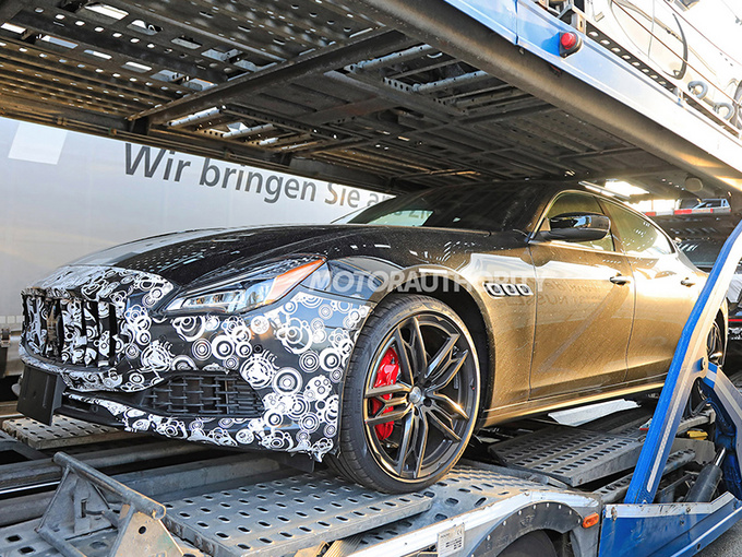 玛莎拉蒂总裁2.0T版谍照 预计售价下调20万元-图1