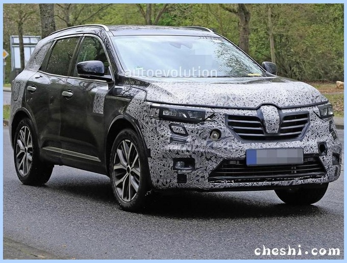 雷诺全新科雷傲街拍曝光外观升级/油耗下降-图3