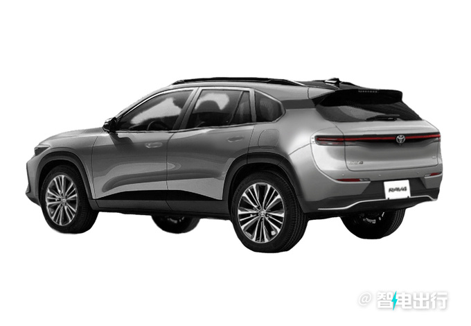 丰田全新一代RAV4曝光撞脸酷路泽/尺寸加长-图2
