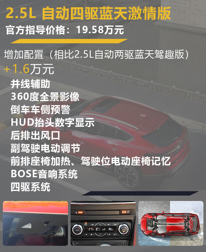 新款马自达CX-4怎么选首推激情版/品位版-图8