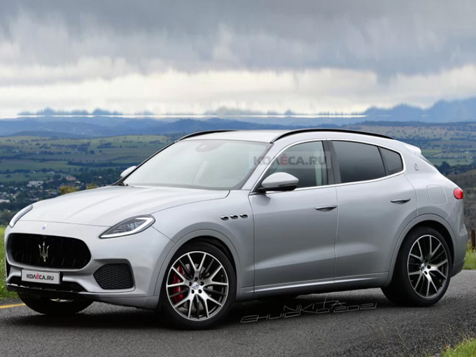 玛莎拉蒂全新SUV渲染图年底发布/有望增纯电版-图1