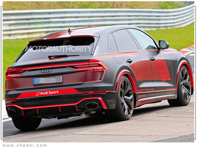 奥迪全新RSQ8谍照曝光下周亮相/搭4.0T引擎-图4