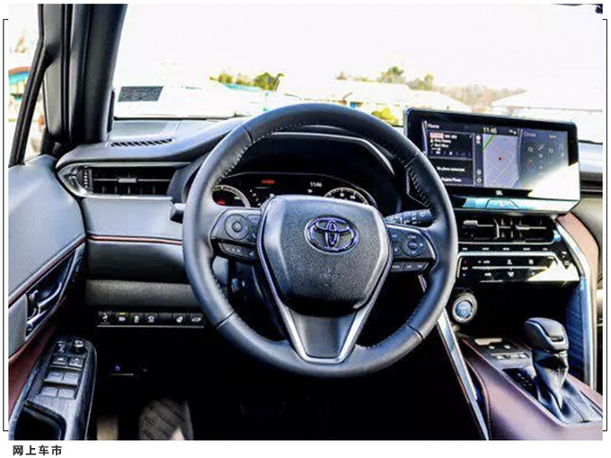 丰田大号RAV4实拍 搭2.5L混动/亚洲龙同款格栅-图6