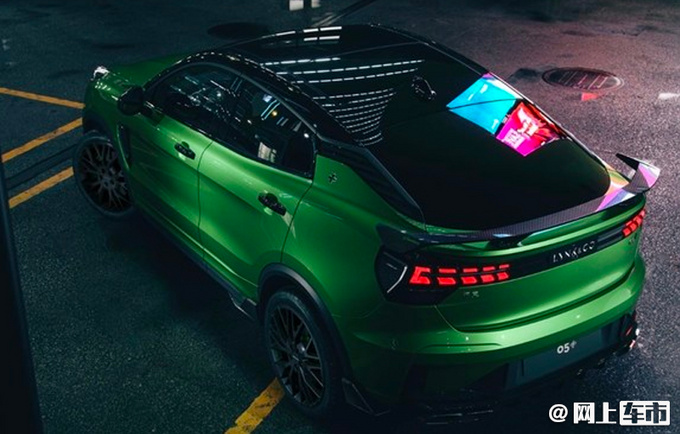 领克05高性能版实车曝光 动力比03+还强 23万起售-图3