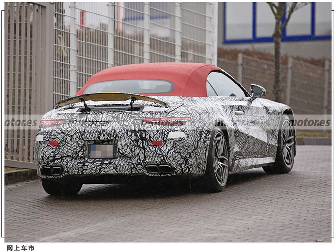 梅赛德斯-AMG SL谍照 搭3.0T/今年一季度发布-图6