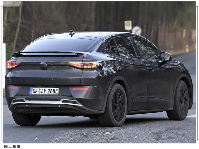 大众全新轿跑SUV曝光 亮黑色格栅/车尾造型更运动-图5