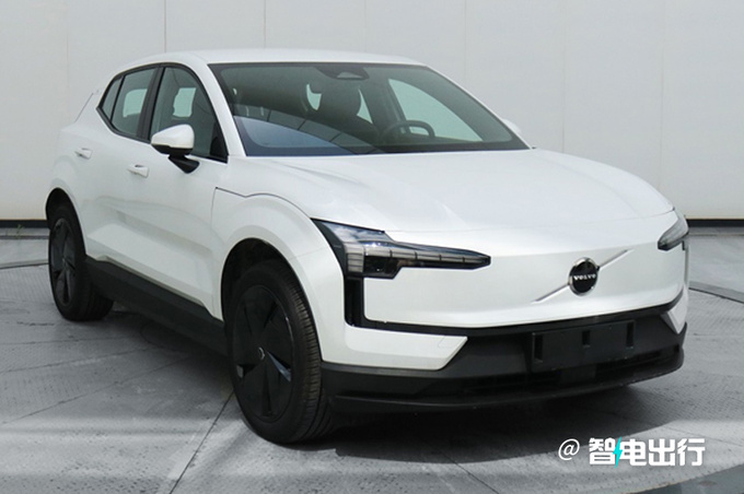 沃尔沃国产EX30实拍 比精灵#1更小 预计20万起售-图3