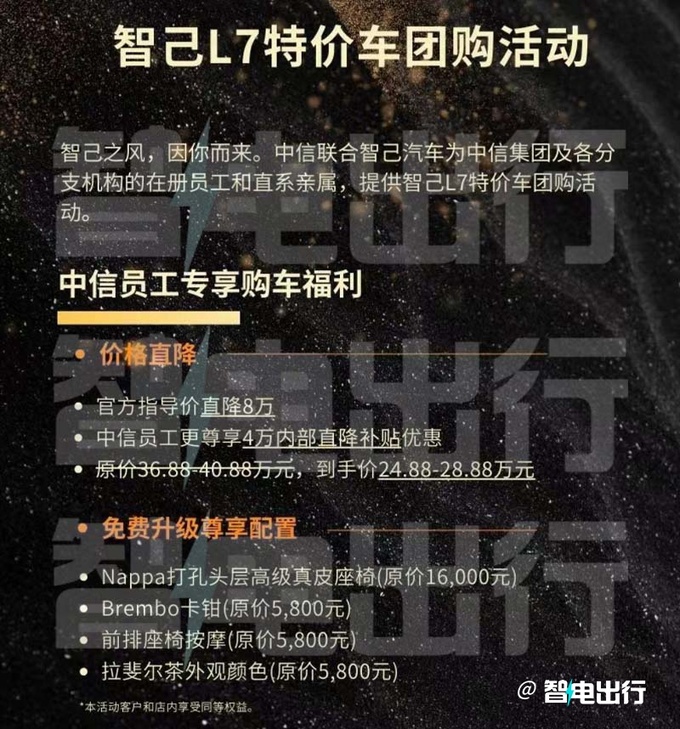 上汽智己L7特价车团购优惠12万只卖24.88万起-图4