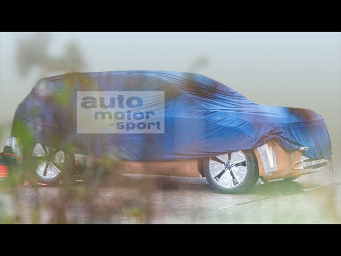 福特全新SUV谍照曝光与大众共享平台/2023年亮相-图1