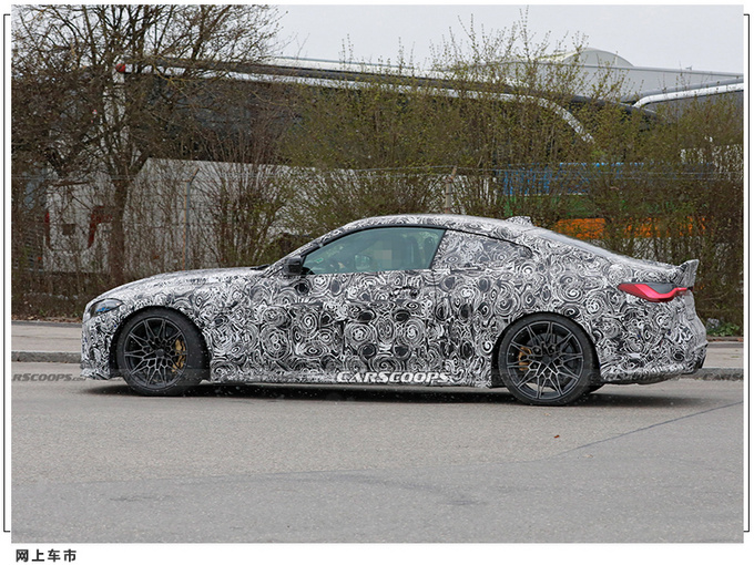 宝马M4新车型路试谍照4.4T V8引擎/性能大幅提升-图5