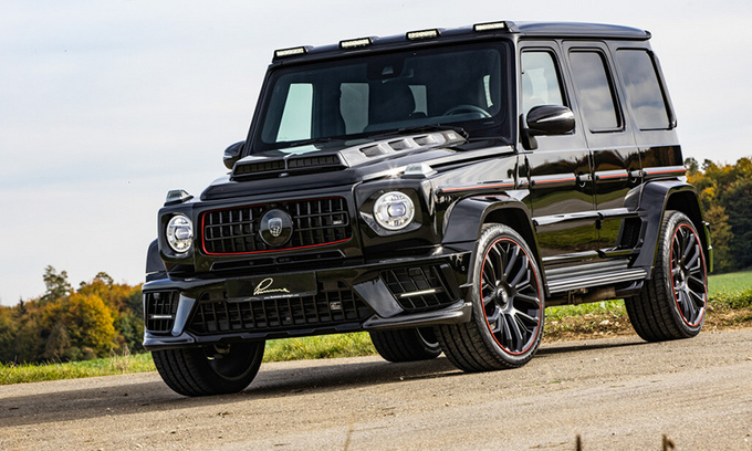 梅赛德斯-amg g63改装版 换装新logo/造型运动