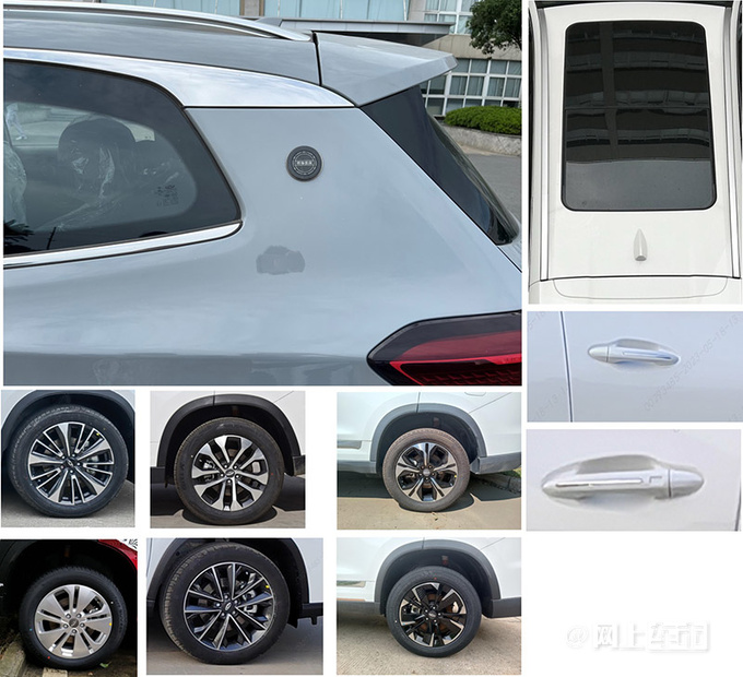 奇瑞新瑞虎8實拍曝光車身再加長前臉更霸氣-圖7