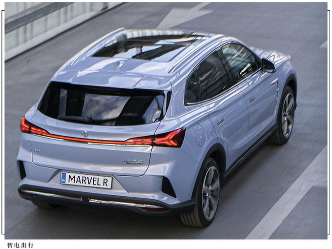 上汽R汽车Marvel R将发售换搭MG徽标/配贯穿尾灯-图2