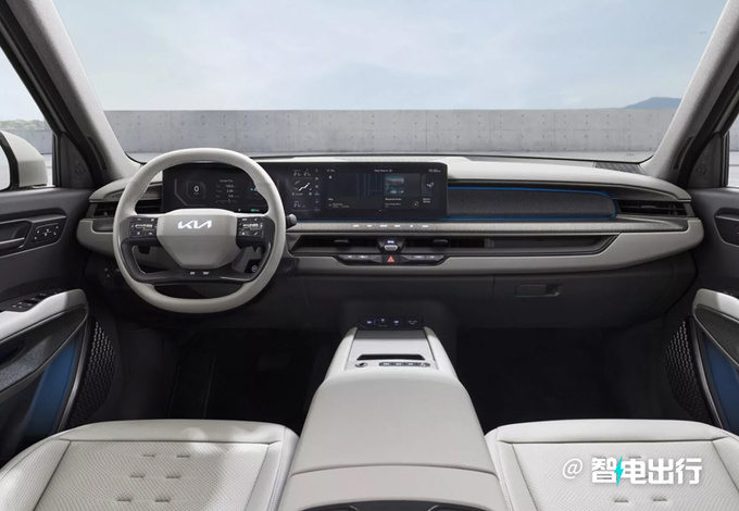 起亚EV9发布内配奔驰同款大连屏/比ES8好看-图5