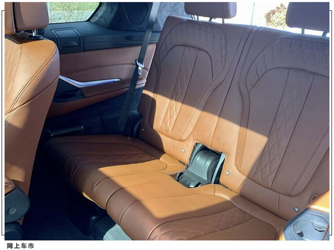 宝马X7实拍曝光搭3.0T引擎/内饰三排六座布局-图5