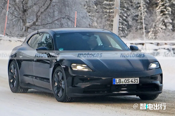 保时捷新款Taycan曝光明年上半年推出/外观升级-图1