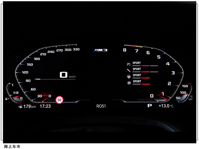 新车还搭载带有m专属主题的全液晶数字仪表以及悬浮式液晶中控屏幕