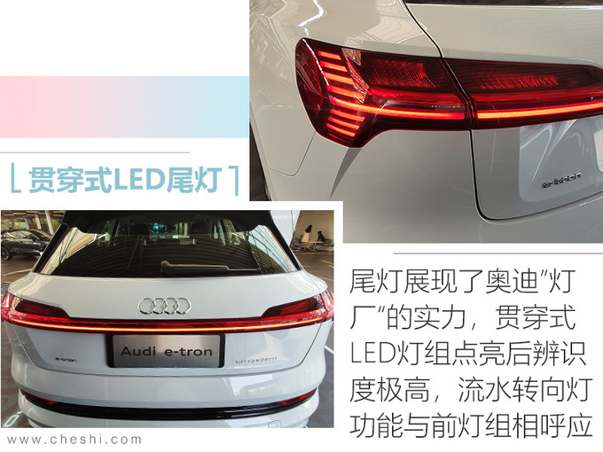 奥迪e-tron电动SUV 21天后上市 不到70万就能买-图4