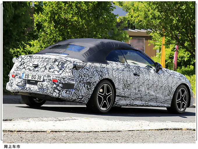 奔驰全新敞篷跑车CLE曝光搭1.5T引擎/明年发布-图8