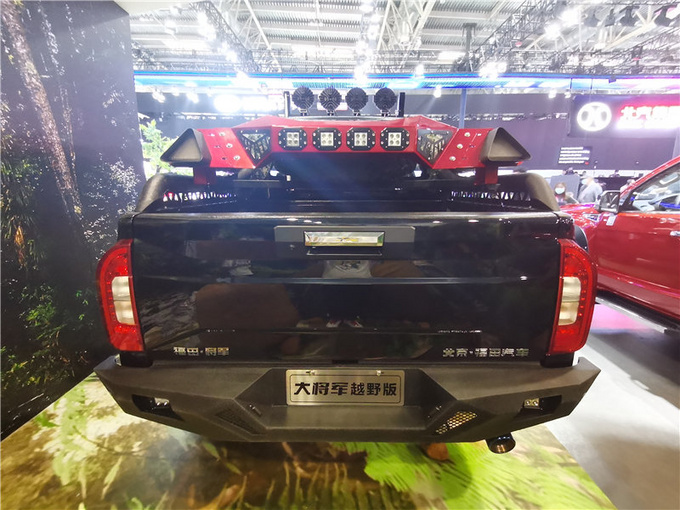探馆福田皮卡大将军g9高清曝光造型威猛