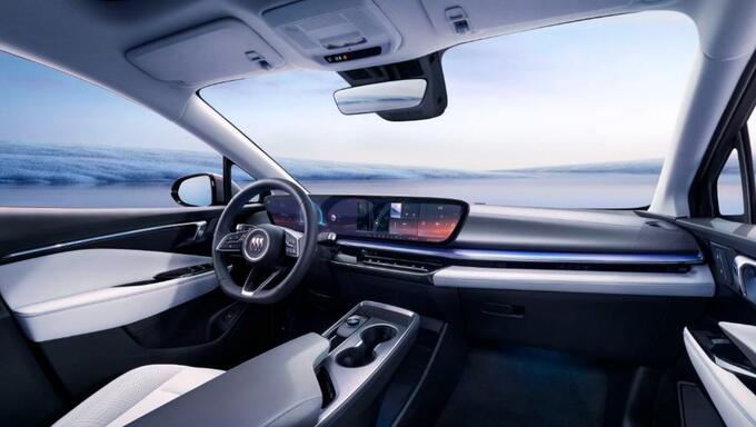 售价即将公布与Model 3精灵3静态对比别克E4的三大赢面-图2