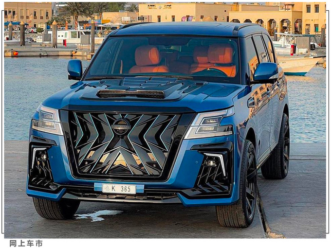 日产新款大号途达实车街拍内饰升级/搭5.6L-图3