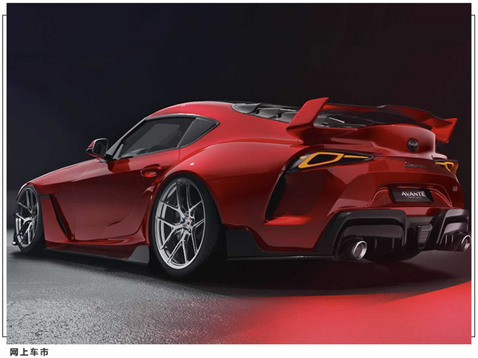 丰田Supra全新改装版 贯穿式进气格栅/加装尾翼-图7