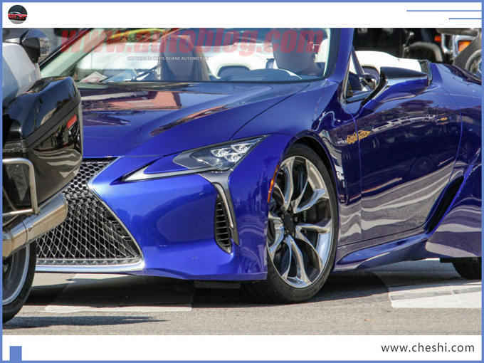 雷克萨斯LC敞篷版谍照曝光下月上市/搭V8引擎-图5