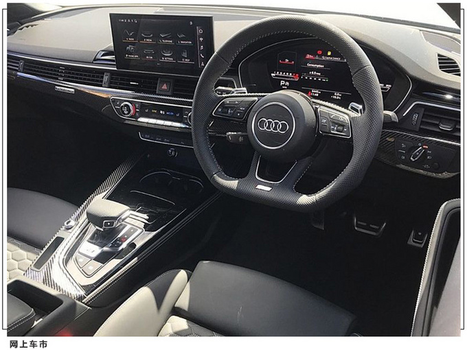 奥迪RS5海外实拍曝光搭2.9T/溜背式造型-图5