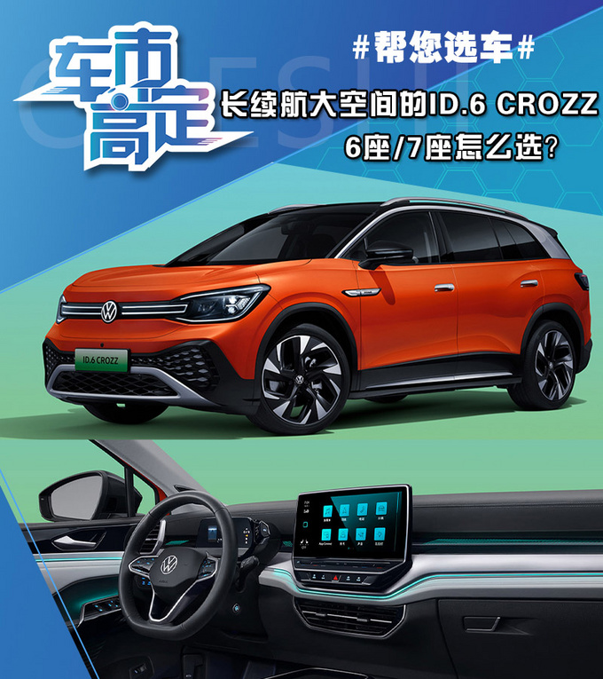长续航大空间和超前科技都能满足ID.6 CROZZ买这款最合适-图1