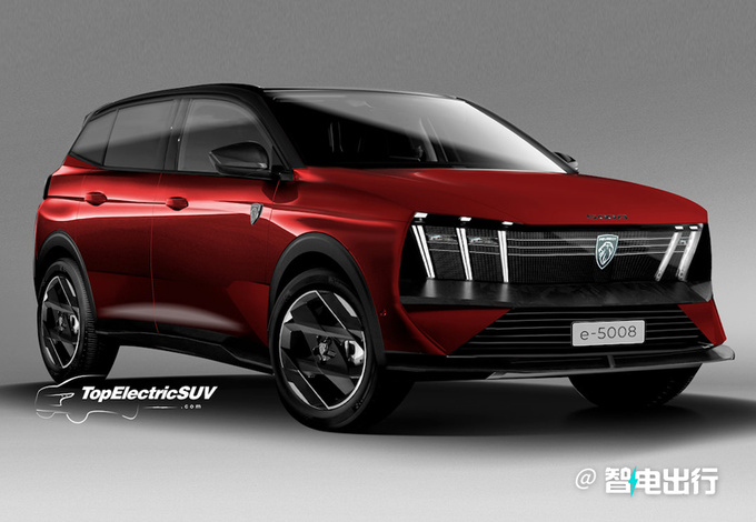 标致全新5008曝光下半年亮相/尺寸超大众探岳-图1