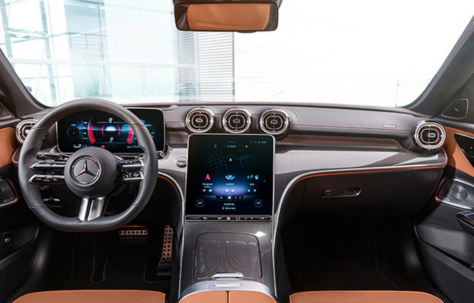 北京奔驰全新一代C级曝光尺寸大幅加长 4月发布-图5