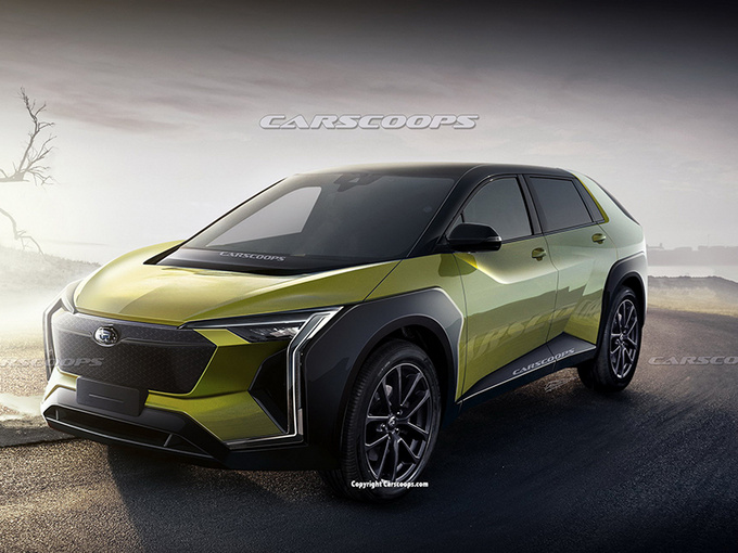 斯巴鲁新电动车Evoltis!与丰田共享平台/将推STI版-图1