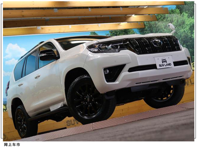 丰田普拉多黑化版实拍熏黑外观套件更吸睛-图3