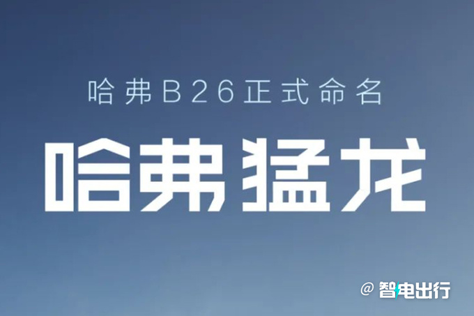 哈弗新SUV命名-猛龙 1.5T+智能电四驱 预计卖20万起-图1