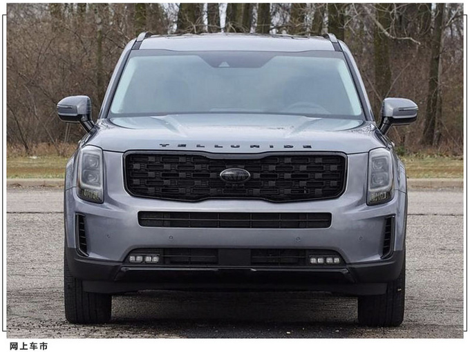 起亚全新中大型SUV实拍 搭3.8L/配悬浮式中控屏-图2