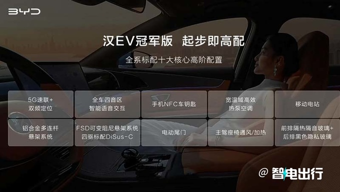 最高降6.2万比亚迪2023款汉EV售20.98-29.98万元-图15