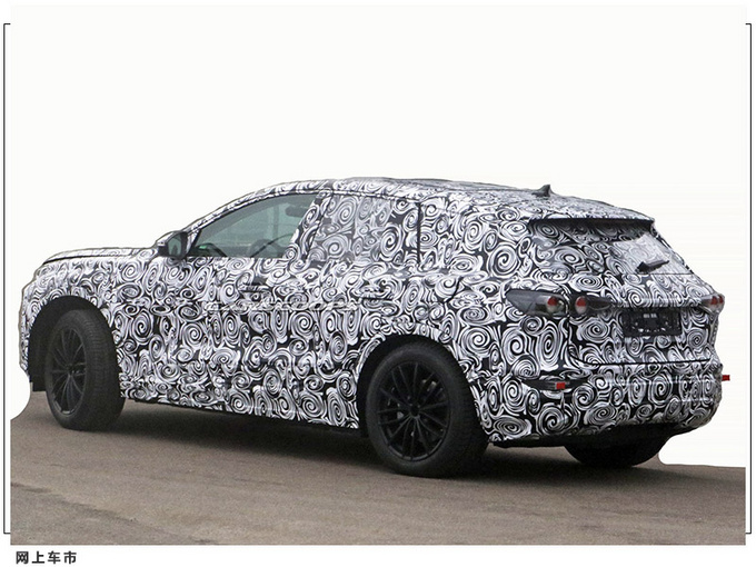 奥迪Q6 e-tron亮相时间曝光 熏黑轮毂/尺寸近似Q5-图4